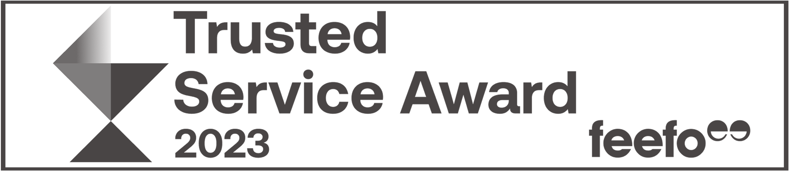 Feefo Trusted Service Award 2024