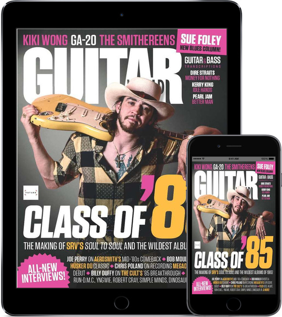 An image of Guitar World Digital Magazine Subscription