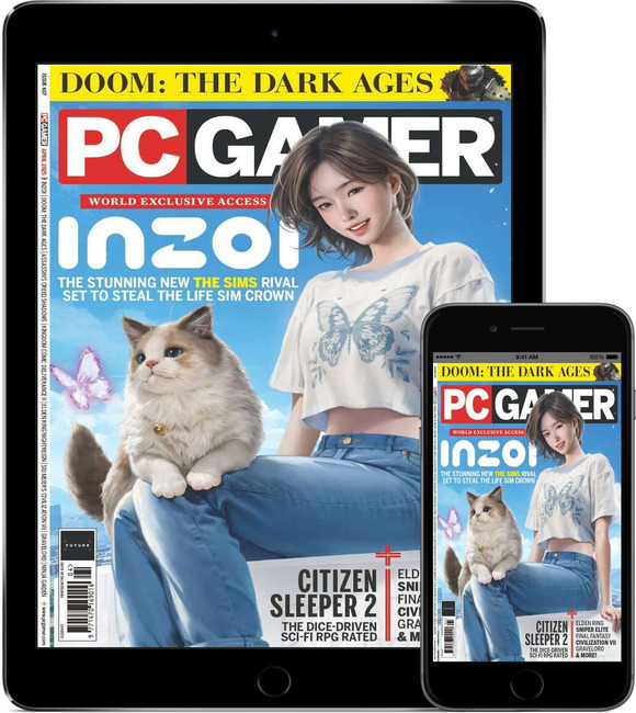 An image of PC Gamer Print & Digital Magazine Subscription