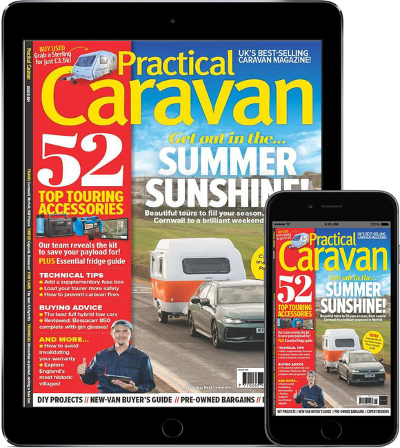 An image of Practical Caravan Magazine Subscription - Digital Edition