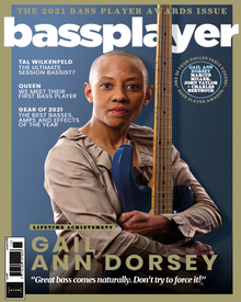 Bass Player December 2021 Issue 416 - Gail Ann Dorsey cover