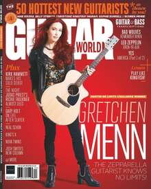 Guitar World 555 - Gretchen Menn cover