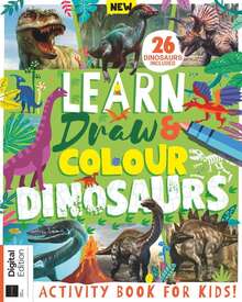 Learn, Draw & Colour: Dinosaurs