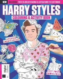 Harry Styles Colouring and Activity Book