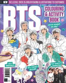 BTS Colouring Activity Book