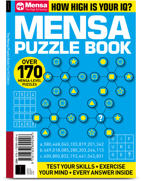 Buy The Mensa Puzzle Book (4th Edition) from MagazinesDirect