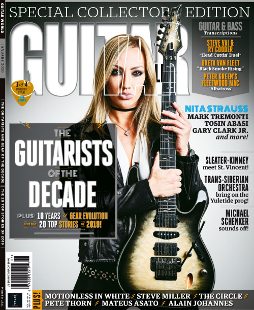 Guitar World Jan 2020 - Nita Strauss Cover