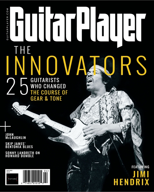 Guitar Player 719 Jimi Hendrix Cover