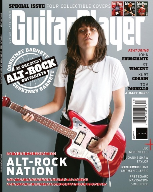 Guitar Player 717 Courtney Barnett cover