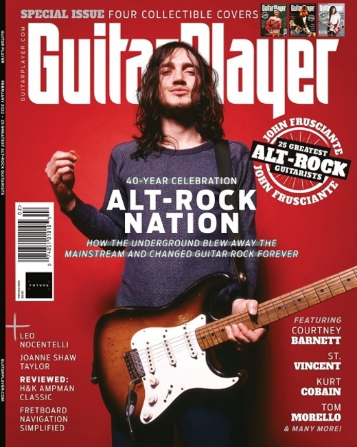 Guitar Player 717 John Frusciante cover