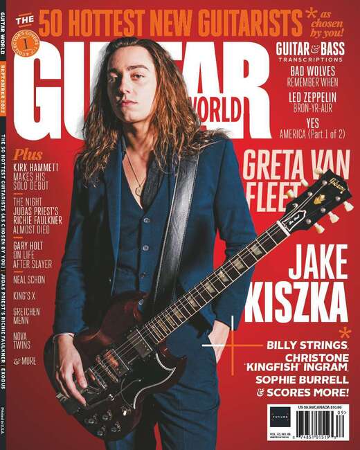 Guitar World 555 - Jake Kiszka cover