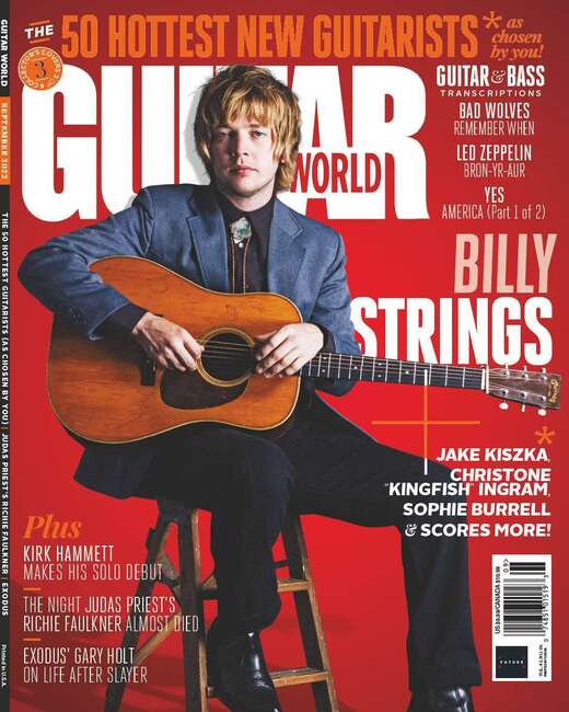 Guitar World 555 - Billy Strings cover