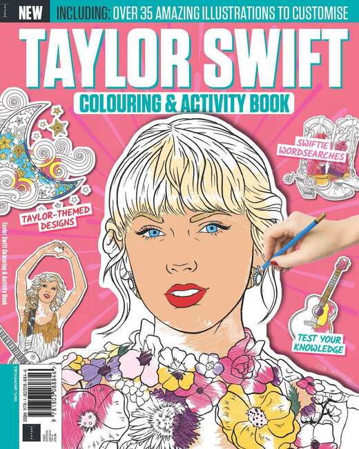 Taylor Swift Colouring Activity Book