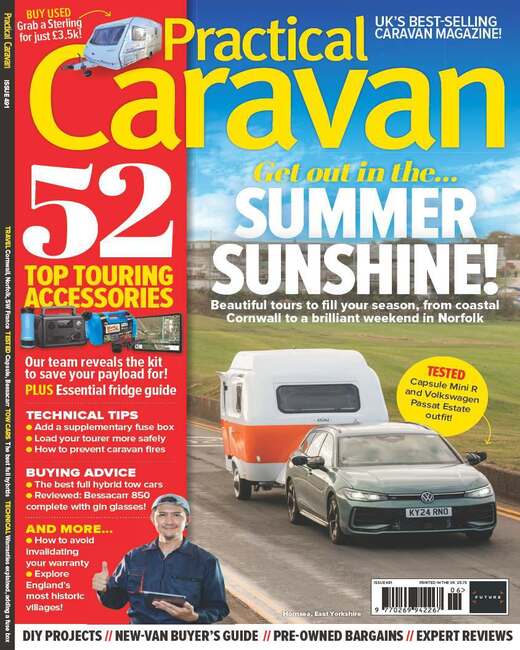 An image of Practical Caravan Magazine Subscription - Print Edition