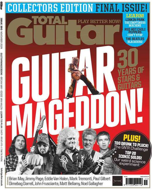 Total Guitar Magazine Cover Total Guitar Magazine